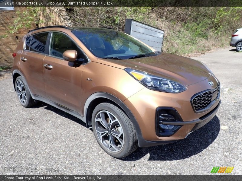 Front 3/4 View of 2020 Sportage SX Turbo AWD