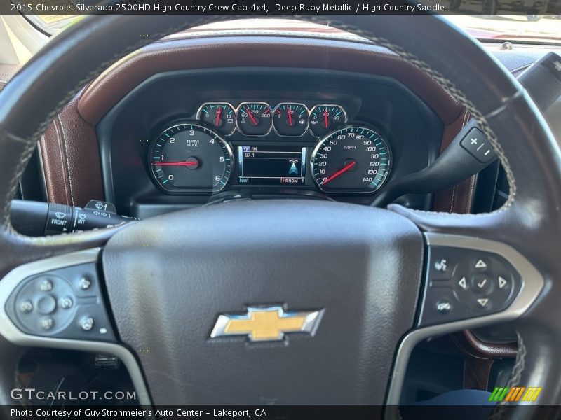  2015 Silverado 2500HD High Country Crew Cab 4x4 Steering Wheel