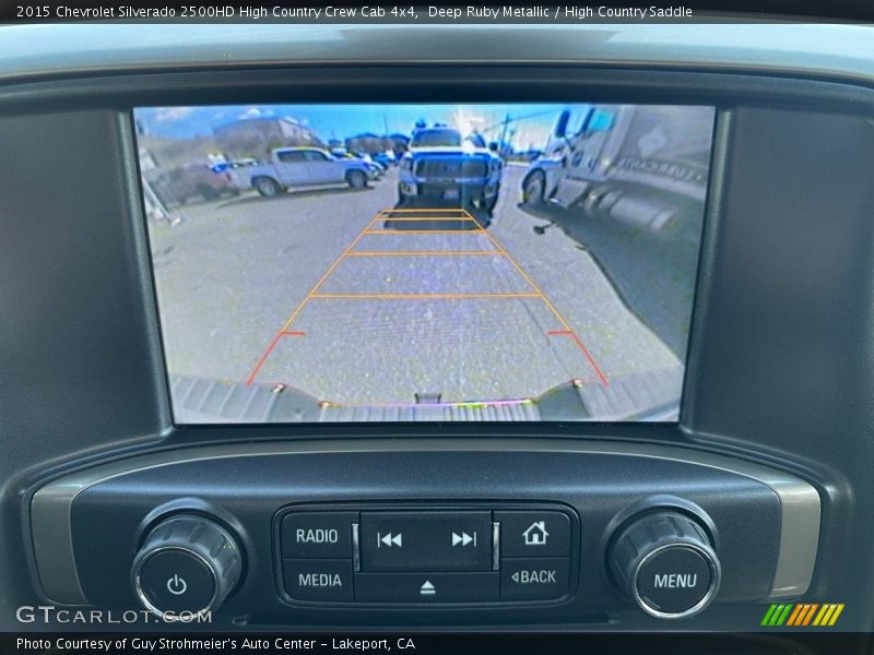 Deep Ruby Metallic / High Country Saddle 2015 Chevrolet Silverado 2500HD High Country Crew Cab 4x4