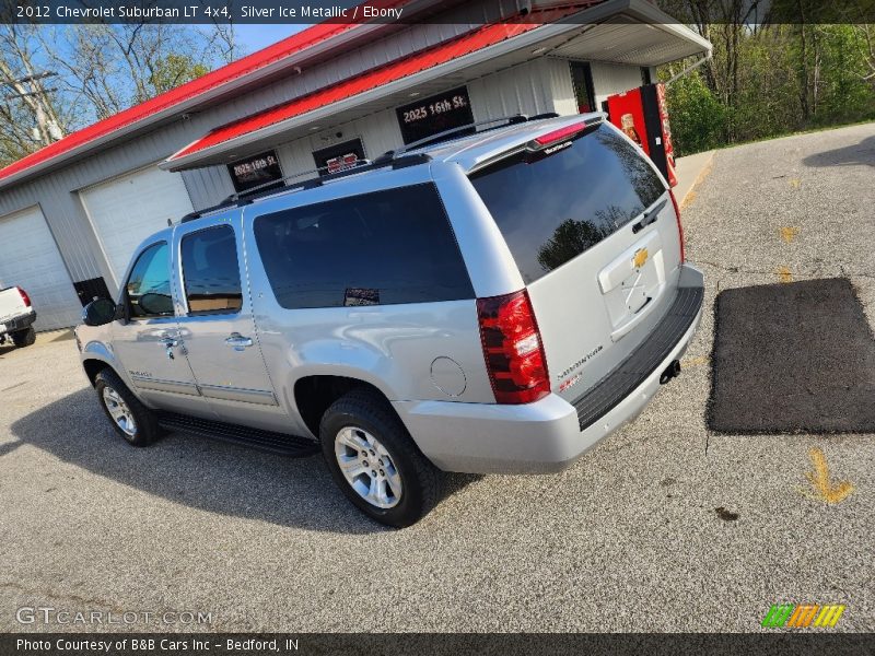 Silver Ice Metallic / Ebony 2012 Chevrolet Suburban LT 4x4
