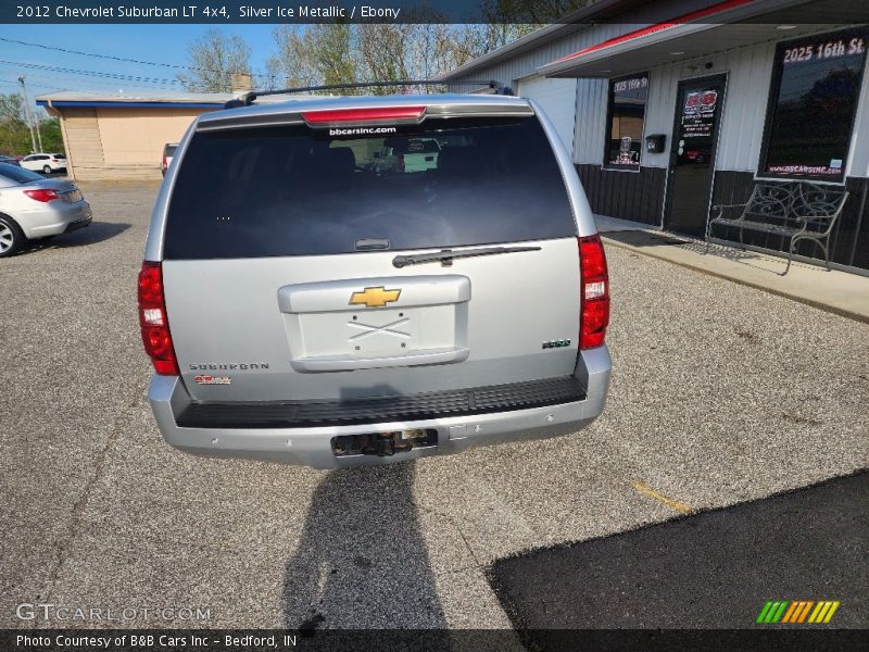 Silver Ice Metallic / Ebony 2012 Chevrolet Suburban LT 4x4