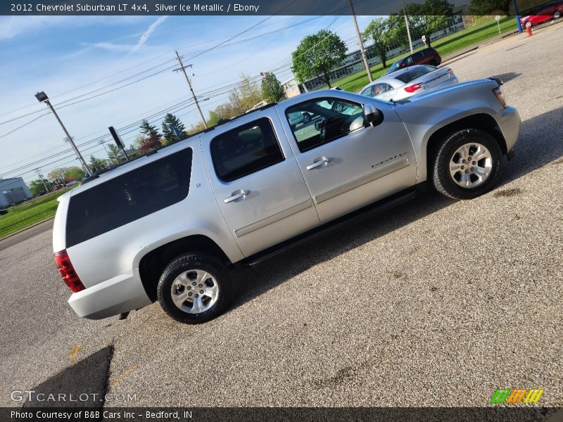 Silver Ice Metallic / Ebony 2012 Chevrolet Suburban LT 4x4