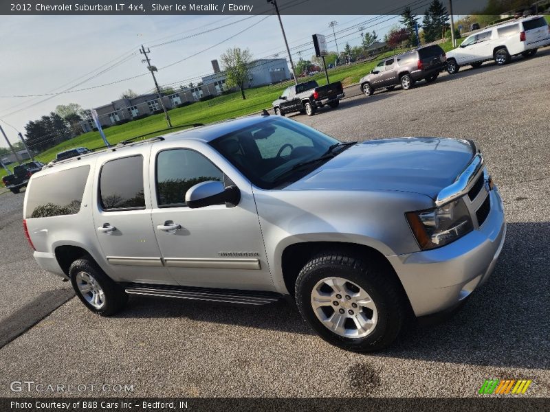 Silver Ice Metallic / Ebony 2012 Chevrolet Suburban LT 4x4