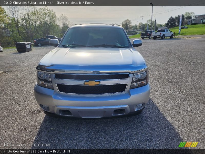 Silver Ice Metallic / Ebony 2012 Chevrolet Suburban LT 4x4