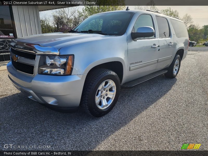 Silver Ice Metallic / Ebony 2012 Chevrolet Suburban LT 4x4