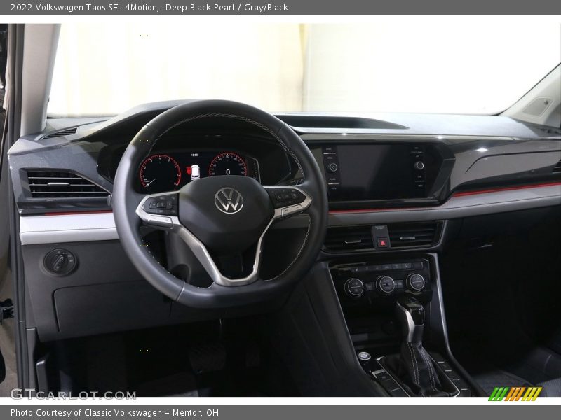 Dashboard of 2022 Taos SEL 4Motion