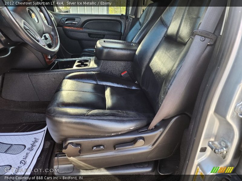 Silver Ice Metallic / Ebony 2012 Chevrolet Suburban LT 4x4