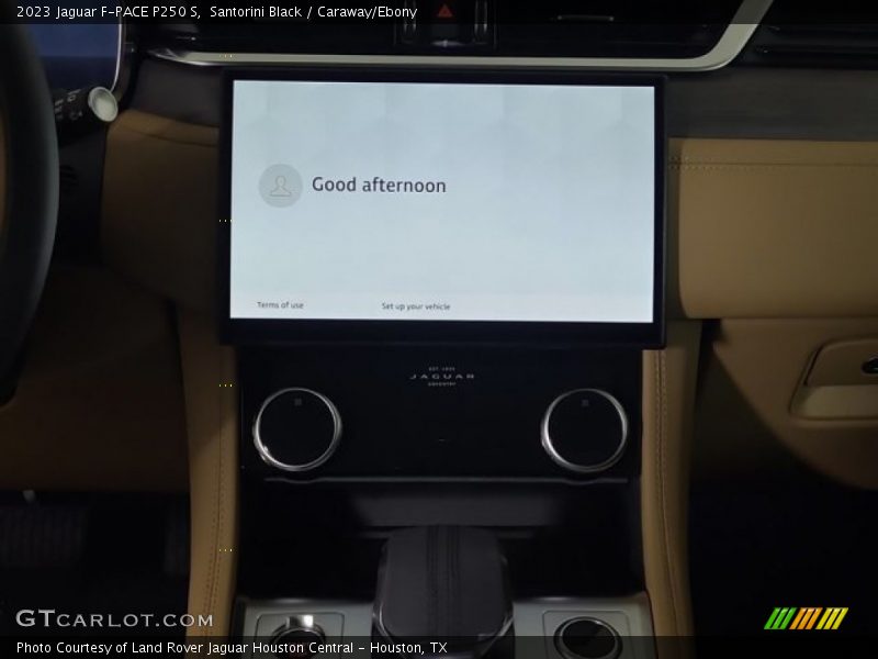 Santorini Black / Caraway/Ebony 2023 Jaguar F-PACE P250 S