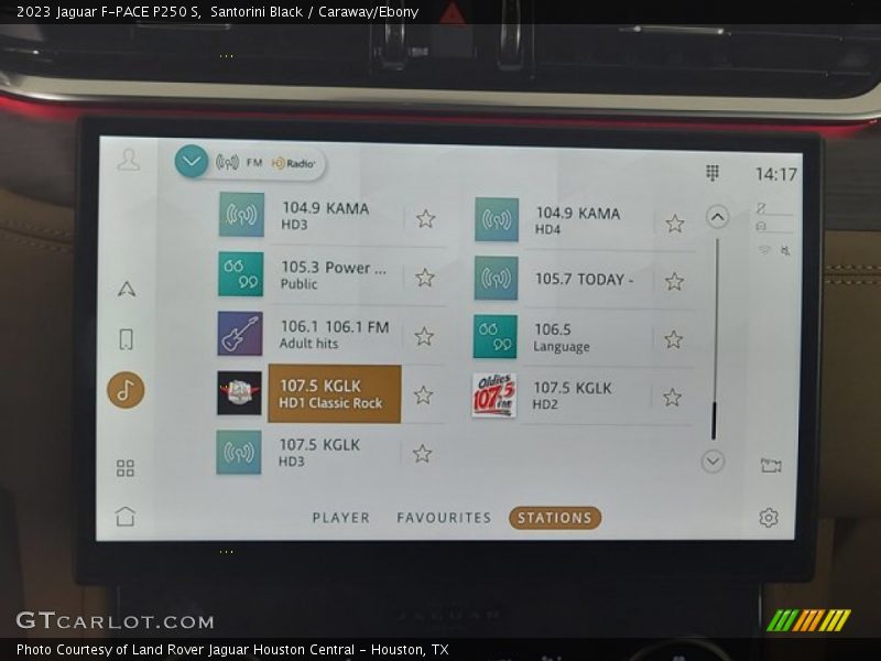 Santorini Black / Caraway/Ebony 2023 Jaguar F-PACE P250 S