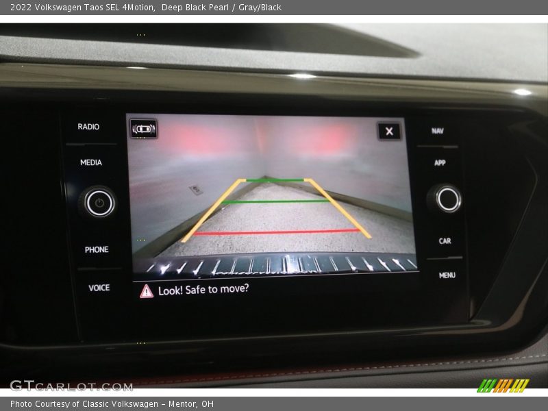 Controls of 2022 Taos SEL 4Motion