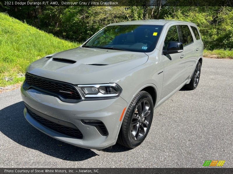 Destroyer Gray / Vitra Gray/Black 2021 Dodge Durango R/T AWD