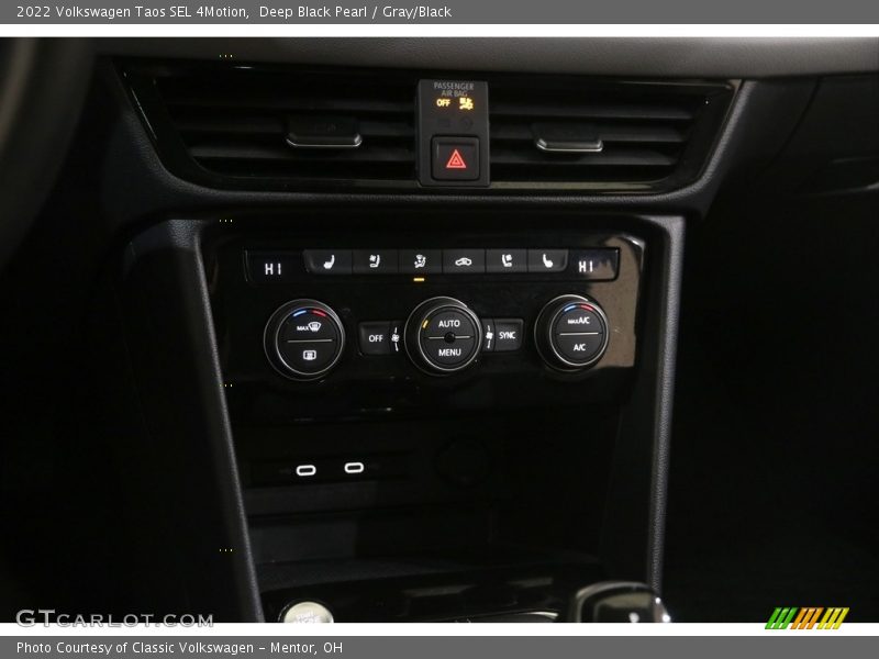 Controls of 2022 Taos SEL 4Motion