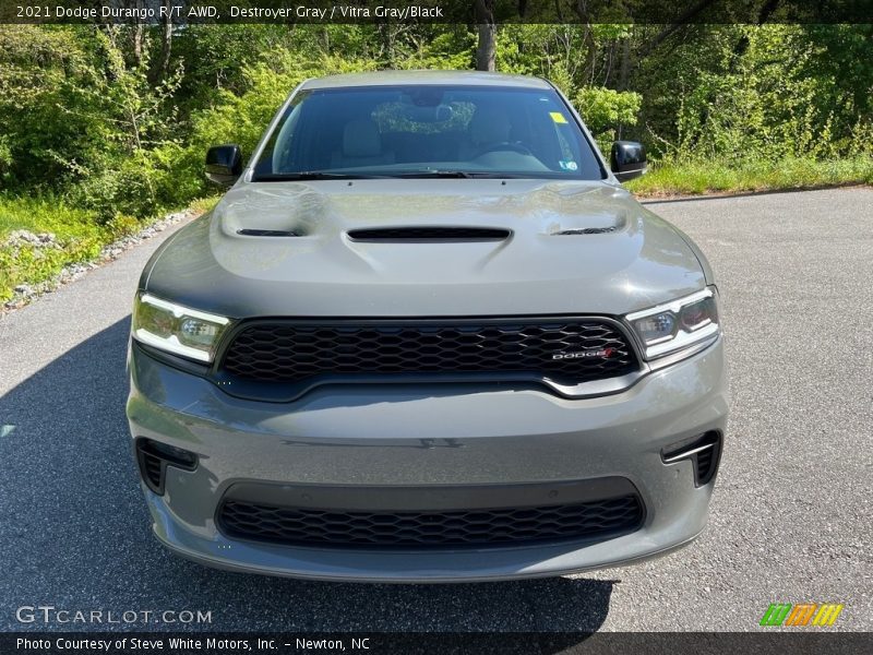Destroyer Gray / Vitra Gray/Black 2021 Dodge Durango R/T AWD