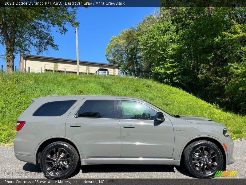 Destroyer Gray / Vitra Gray/Black 2021 Dodge Durango R/T AWD
