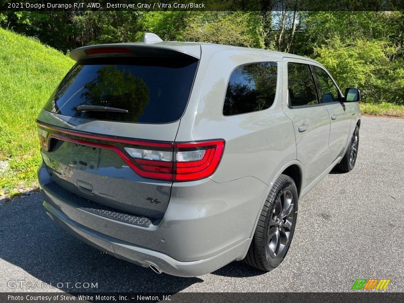 Destroyer Gray / Vitra Gray/Black 2021 Dodge Durango R/T AWD