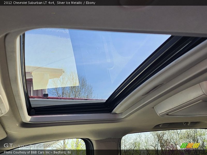 Silver Ice Metallic / Ebony 2012 Chevrolet Suburban LT 4x4