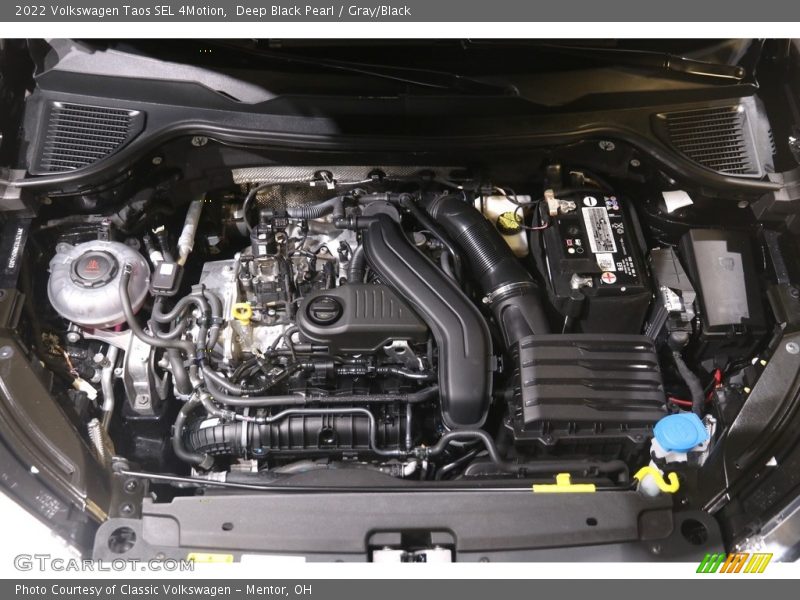  2022 Taos SEL 4Motion Engine - 1.5 Liter Turbocharged DOHC 16-Valve VVT 4 Cylinder