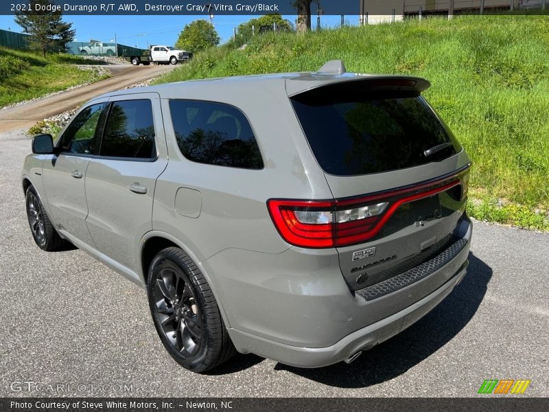Destroyer Gray / Vitra Gray/Black 2021 Dodge Durango R/T AWD