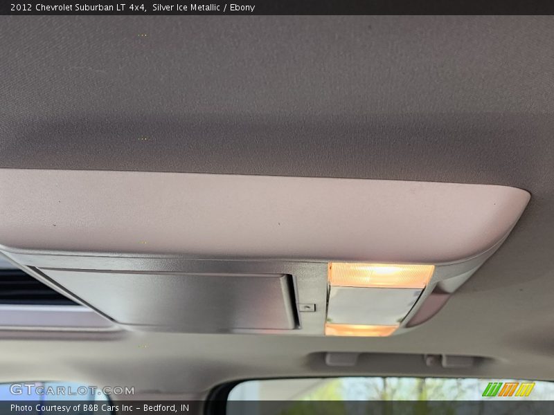 Silver Ice Metallic / Ebony 2012 Chevrolet Suburban LT 4x4
