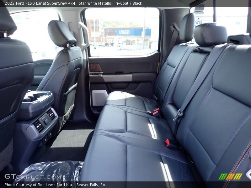 Rear Seat of 2023 F150 Lariat SuperCrew 4x4