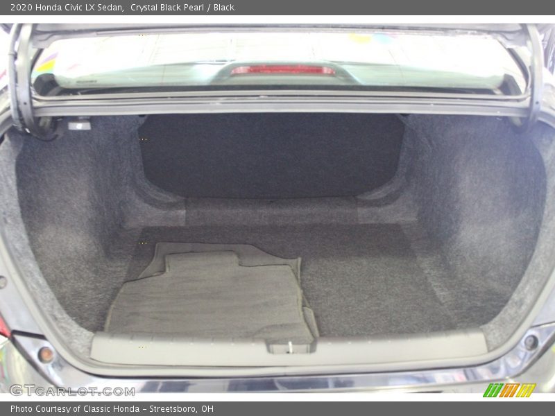 Crystal Black Pearl / Black 2020 Honda Civic LX Sedan