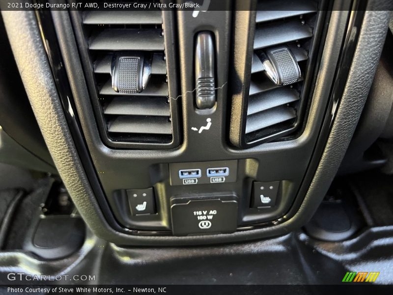 Destroyer Gray / Vitra Gray/Black 2021 Dodge Durango R/T AWD