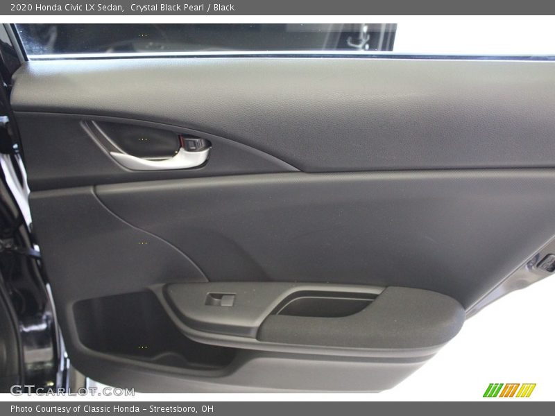 Crystal Black Pearl / Black 2020 Honda Civic LX Sedan