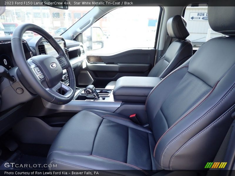 Front Seat of 2023 F150 Lariat SuperCrew 4x4