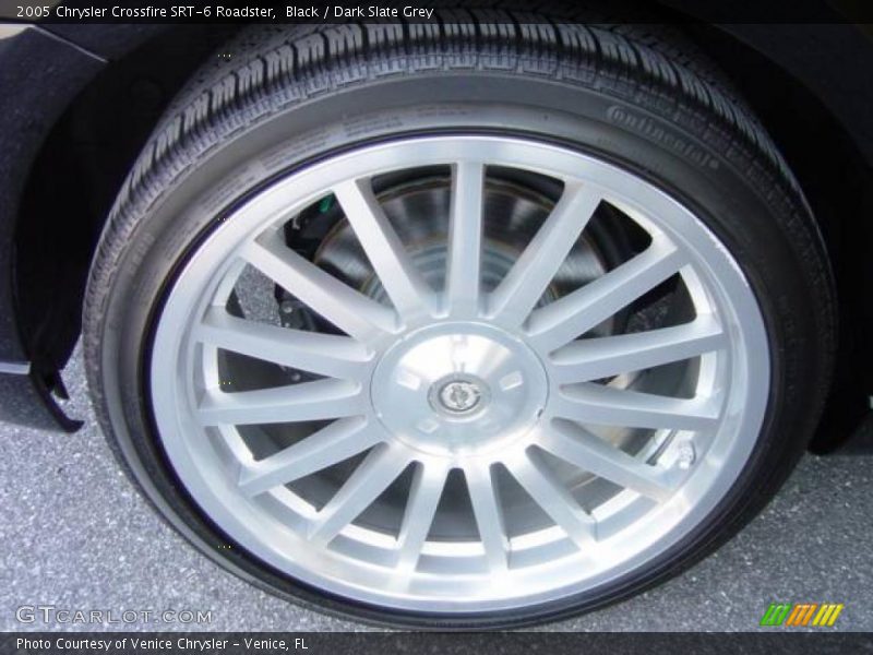 Black / Dark Slate Grey 2005 Chrysler Crossfire SRT-6 Roadster