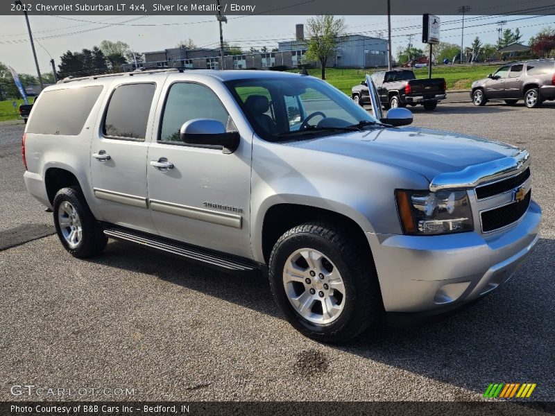 Silver Ice Metallic / Ebony 2012 Chevrolet Suburban LT 4x4