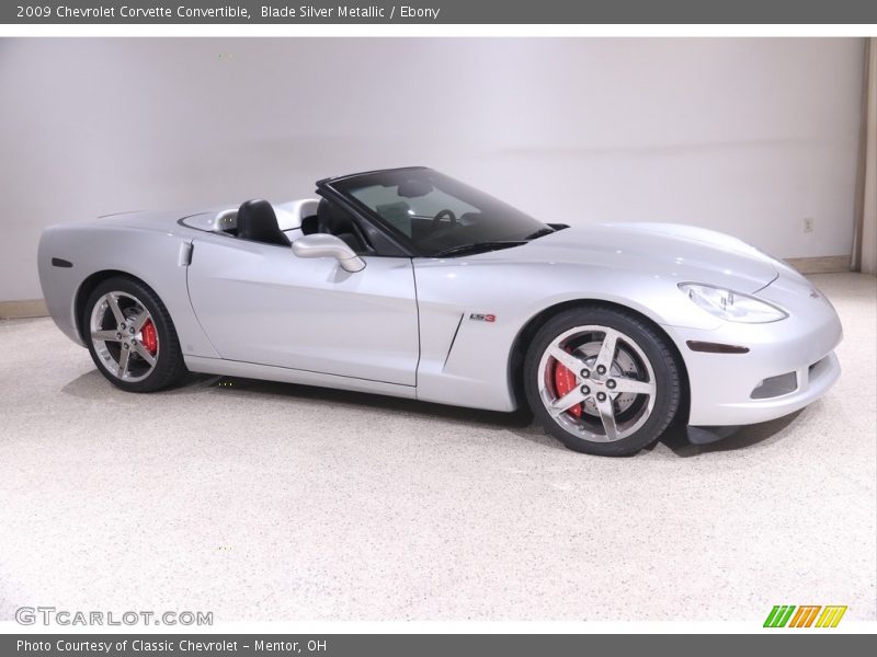  2009 Corvette Convertible Blade Silver Metallic