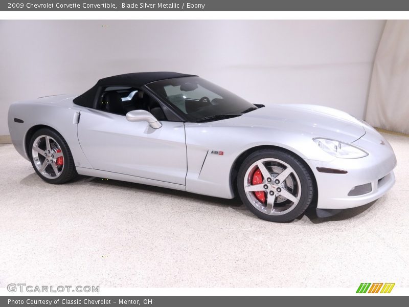  2009 Corvette Convertible Blade Silver Metallic