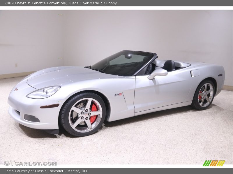 Front 3/4 View of 2009 Corvette Convertible
