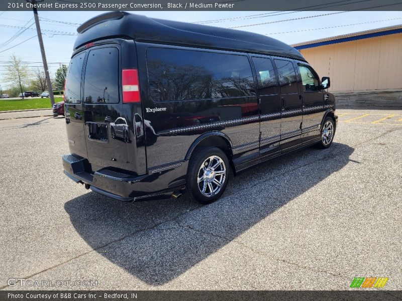 Black / Medium Pewter 2014 Chevrolet Express 2500 Passenger Conversion