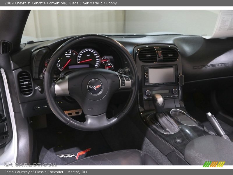 Dashboard of 2009 Corvette Convertible