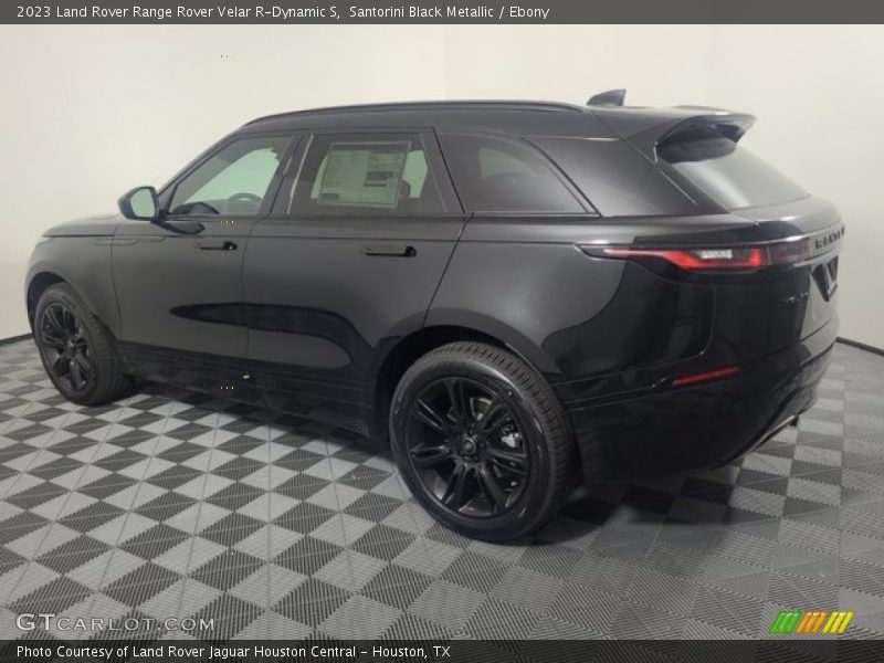Santorini Black Metallic / Ebony 2023 Land Rover Range Rover Velar R-Dynamic S
