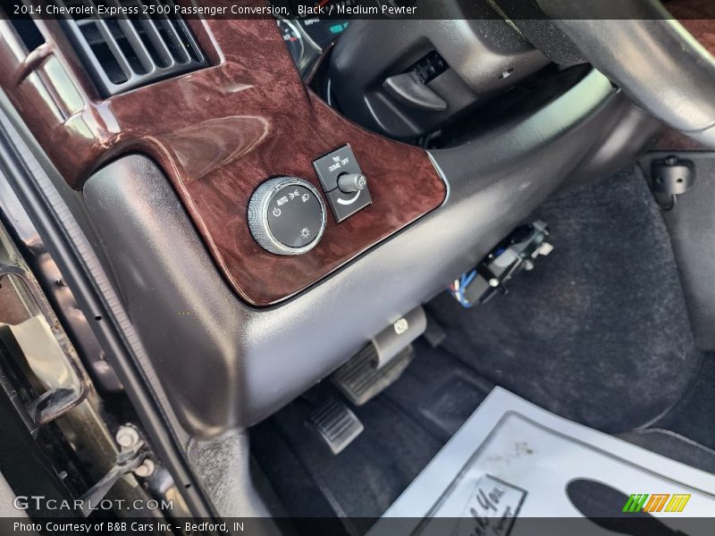 Black / Medium Pewter 2014 Chevrolet Express 2500 Passenger Conversion