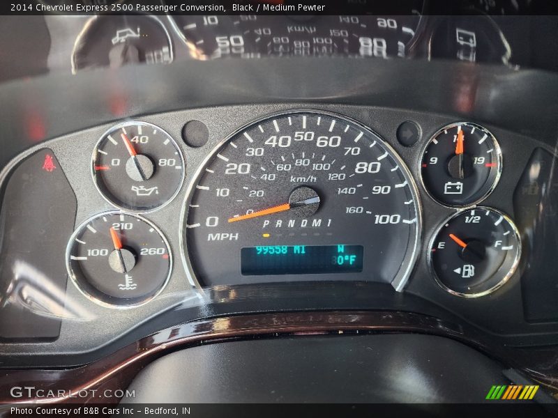  2014 Express 2500 Passenger Conversion 2500 Passenger Conversion Gauges
