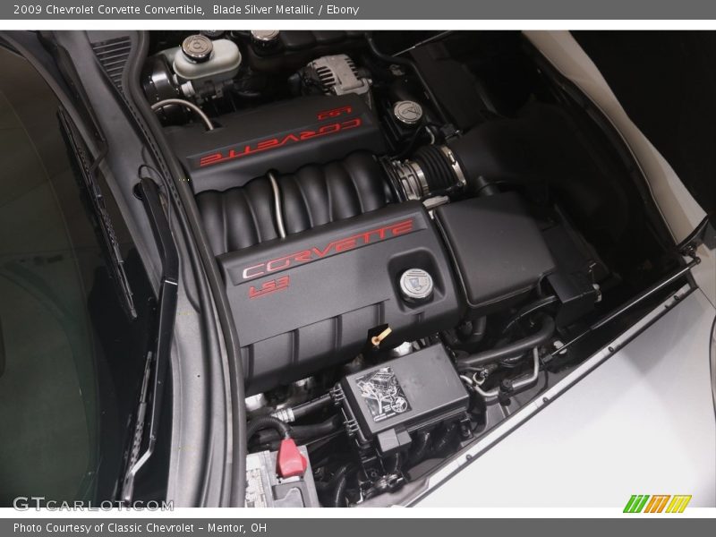  2009 Corvette Convertible Engine - 6.2 Liter OHV 16-Valve LS3 V8