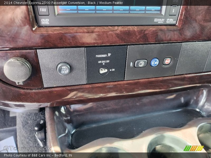 Controls of 2014 Express 2500 Passenger Conversion