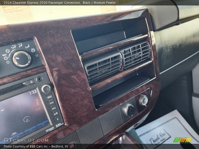 Black / Medium Pewter 2014 Chevrolet Express 2500 Passenger Conversion