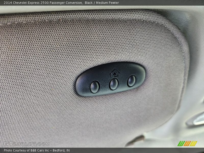 Black / Medium Pewter 2014 Chevrolet Express 2500 Passenger Conversion