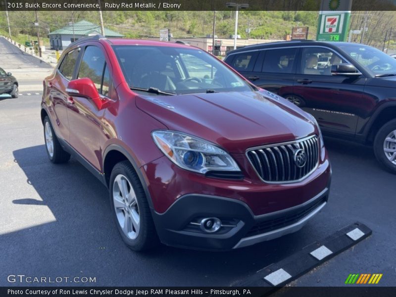 Ruby Red Metallic / Ebony 2015 Buick Encore Convenience