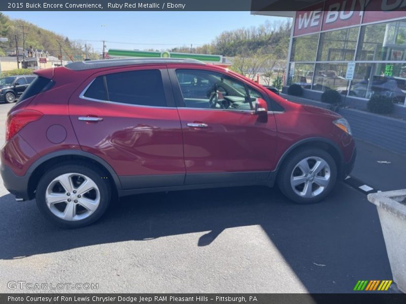 Ruby Red Metallic / Ebony 2015 Buick Encore Convenience