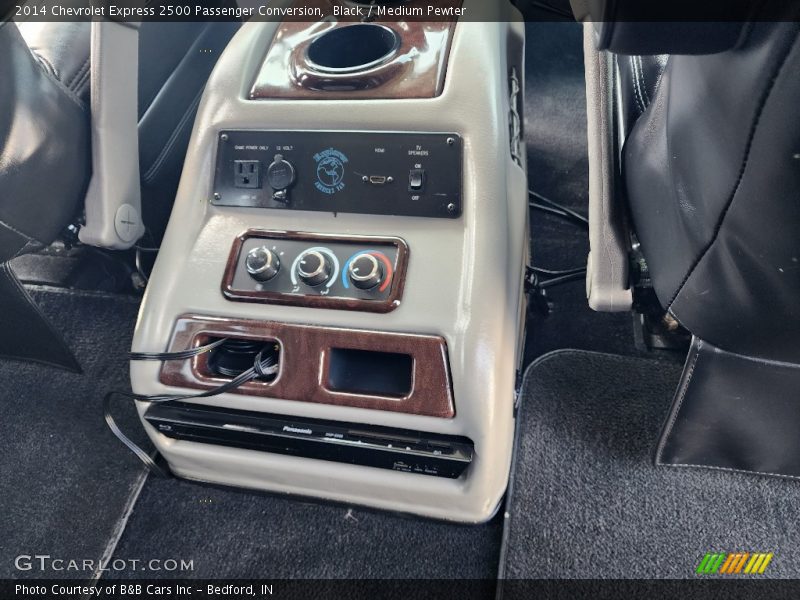 Controls of 2014 Express 2500 Passenger Conversion