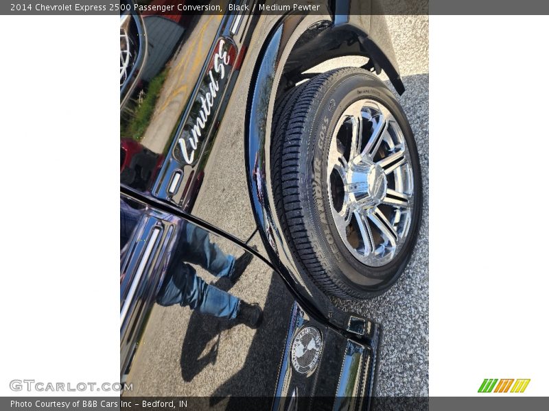 Black / Medium Pewter 2014 Chevrolet Express 2500 Passenger Conversion