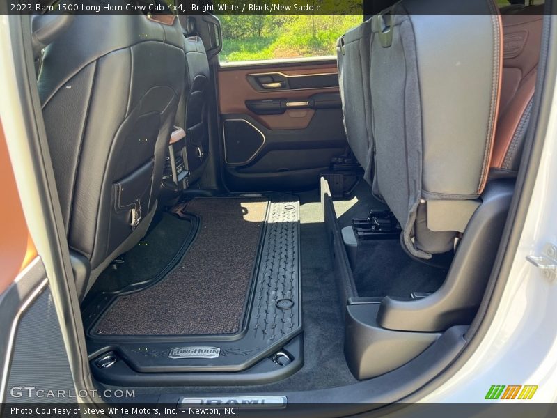 Rear Seat of 2023 1500 Long Horn Crew Cab 4x4