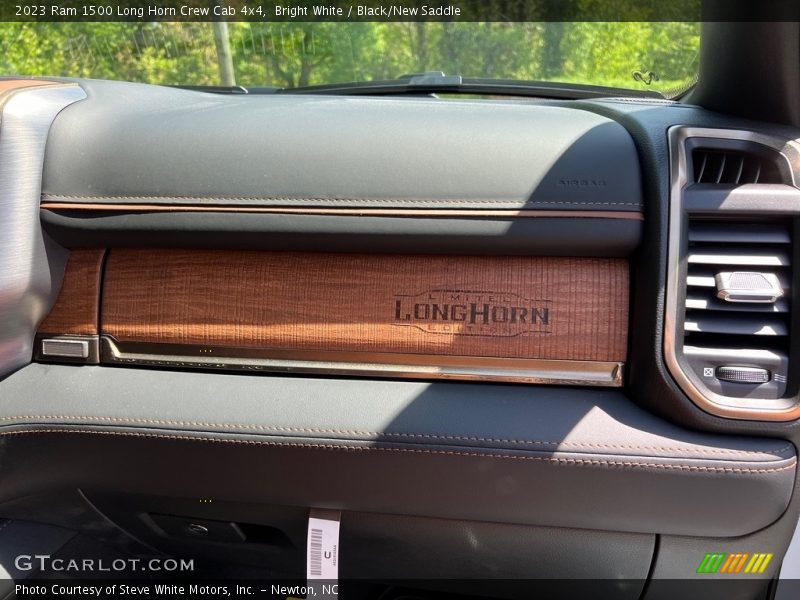 Dashboard of 2023 1500 Long Horn Crew Cab 4x4