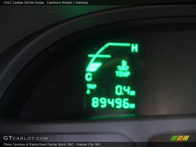 Cashmere Metallic / Oatmeal 2002 Cadillac DeVille Sedan