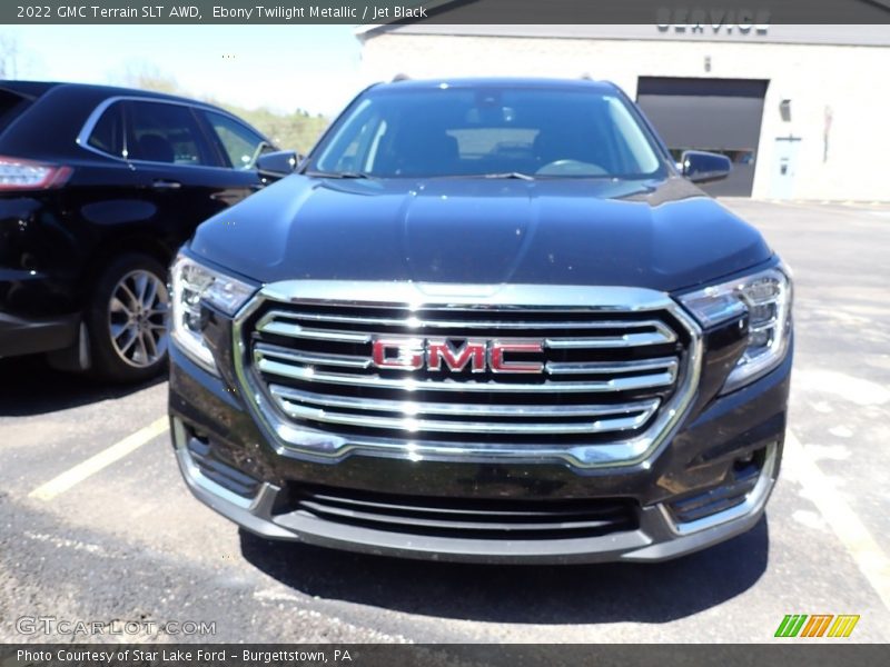 Ebony Twilight Metallic / Jet Black 2022 GMC Terrain SLT AWD